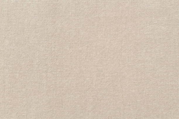istock Brown cotton fabric cloth texture for background, natural textile pattern. 1357644709