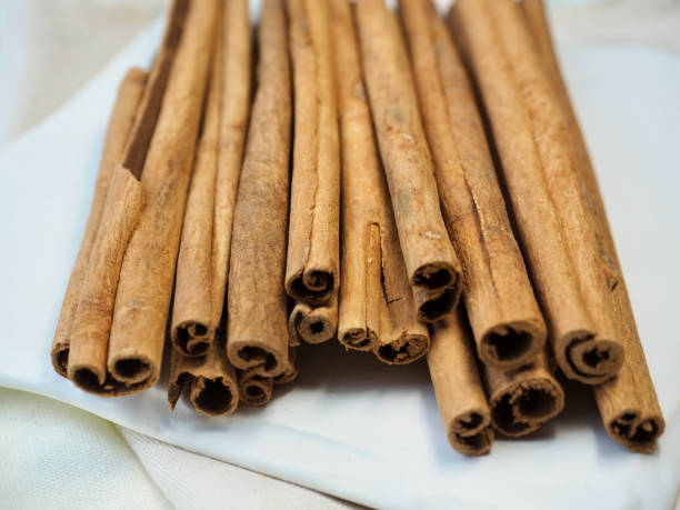 istock Dried spice cinnamon, cooking ingredients 1357644718