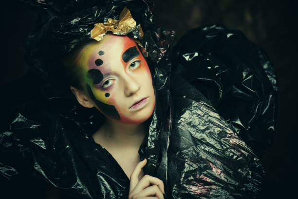 istock Dark Beautiful Gothic Princess.Halloween party 1357648474