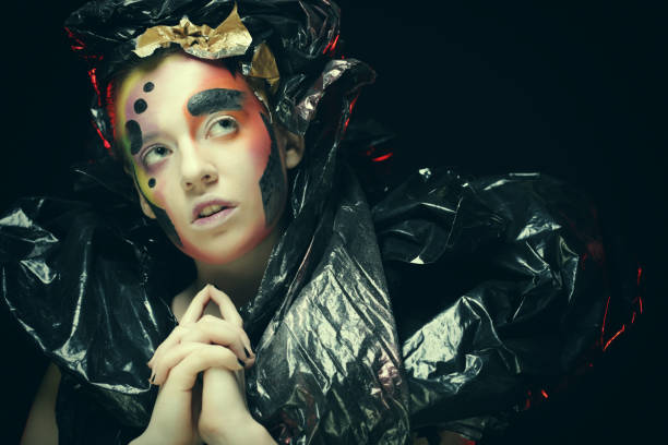 istock Dark Beautiful Gothic Princess.Halloween party 1357648494