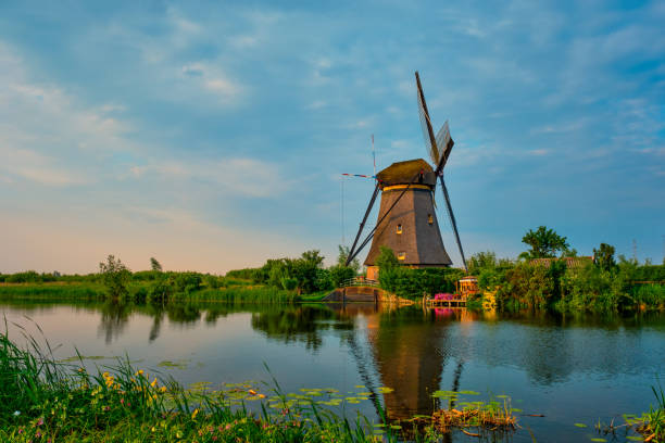 istock Windmills at Kinderdijk in Holland. Netherlands 1357651073