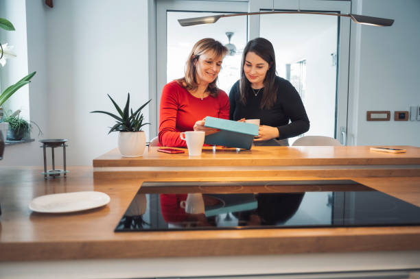 istock Mother and daughter spending a day together at home 1357652293