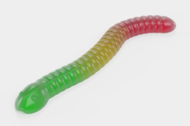 istock Realistic 3D Render of Gummy Worm 1357656747