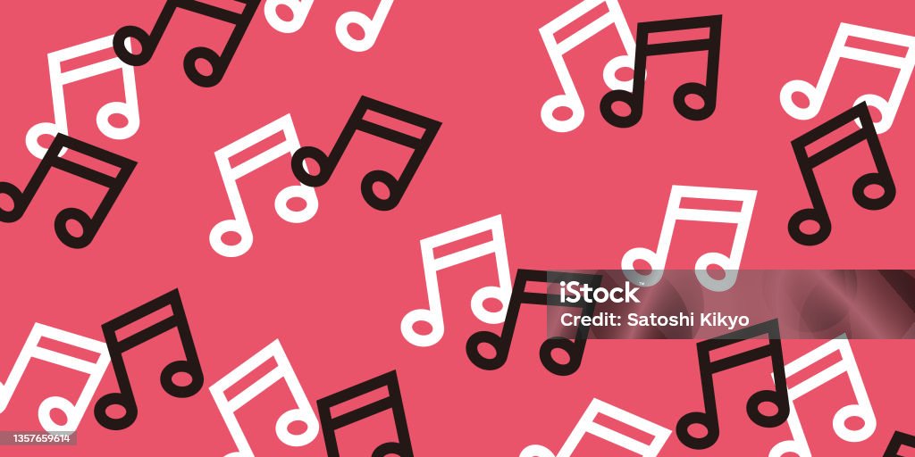 Music Block Pattern Background Music Pattern Background Wallpaper Stock Illustration - Download Image ...