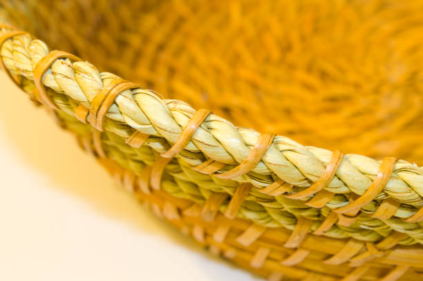 istock Straw basket found in Brazil 1357666496
