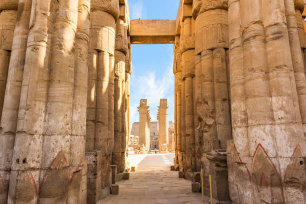 istock Colonnade of Luxor Temple 1357671260