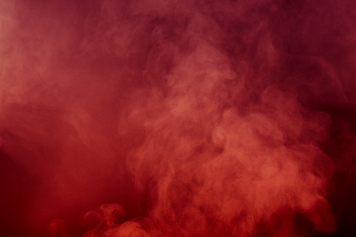 Red Smokey Background