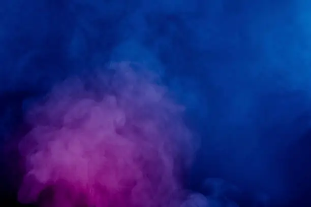 Photo of Pink And Blue Smoke Background