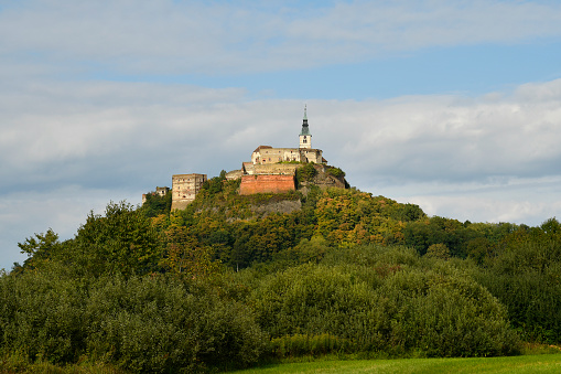Austria, view of the castle Guessing in southern Burgenland