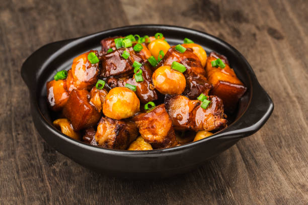 istock Braised Pork with Chestnuts,Chinese food 1357690868