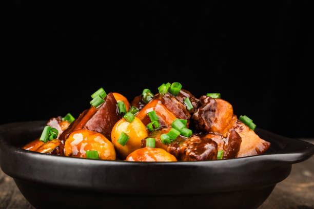 istock Braised Pork with Chestnuts,Chinese food 1357690910