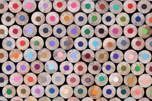 istock Many multicolored blunt pencils closeup background 1357693464