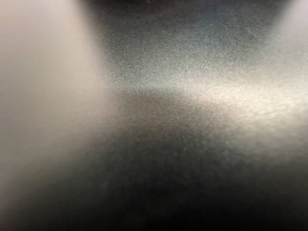 istock A macro image of a fine black plastic. 1357705512