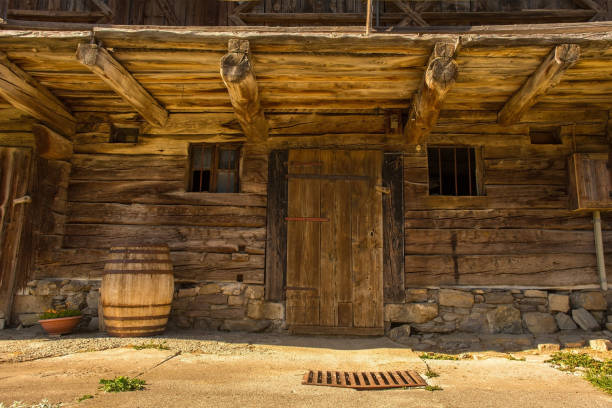 istock Building in Sauris di Sopra, Italy 1357707672