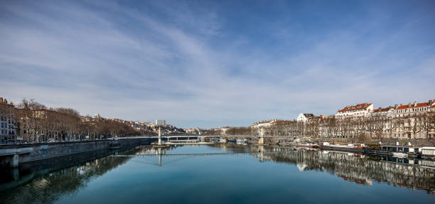 istock Saone River in Lyon, France 1357707705