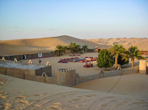 Abu Dabi desert camp, desert safari