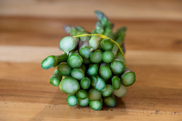 Stems of asparagus