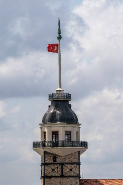 istock Maiden tower on an island in the Bosphorus Strait, Istanbul. 1357718041