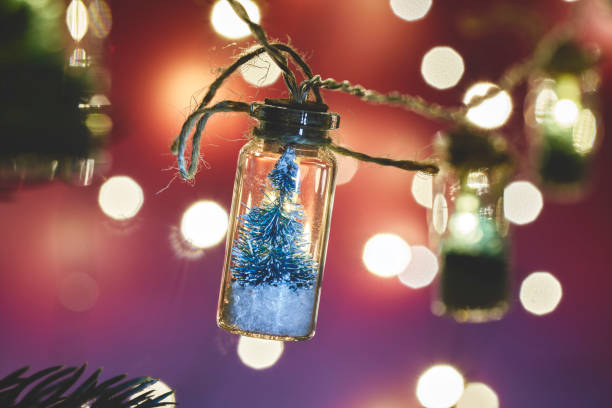 istock Christmas Decoration with Holiday Lights 1357724134