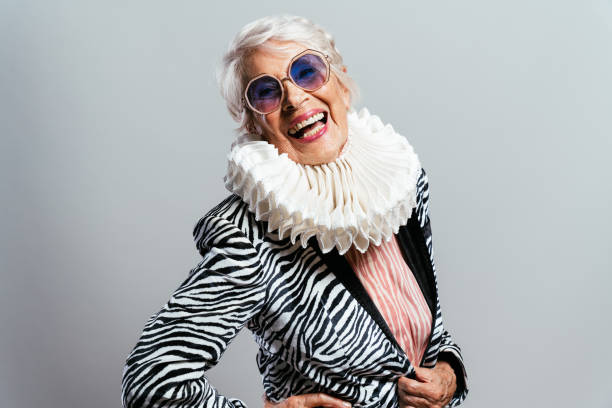 istock image of a beautiful and elegant old woman 1357724650