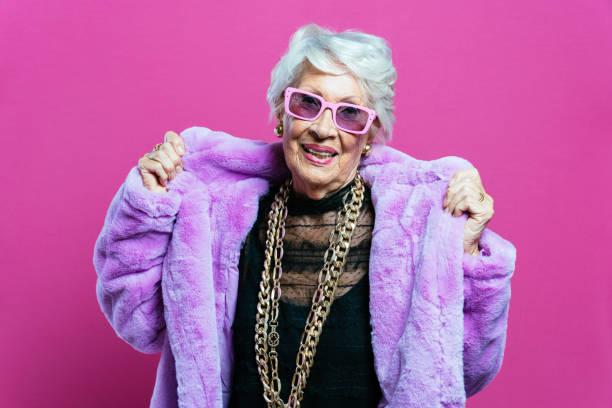 istock image of a beautiful and elegant old woman 1357725722