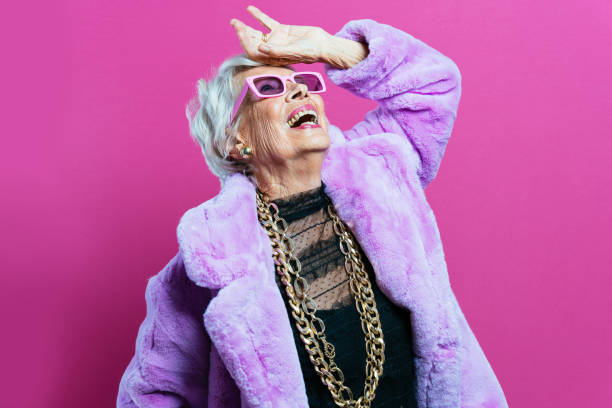 istock image of a beautiful and elegant old woman 1357725818