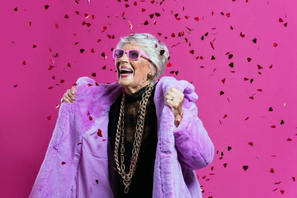 istock image of a beautiful and elegant old woman 1357726974
