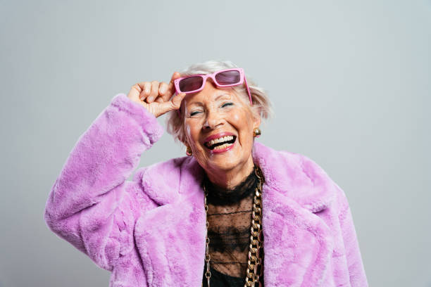 istock image of a beautiful and elegant old woman 1357727097