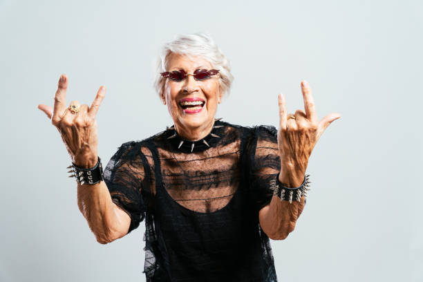 istock image of a beautiful and elegant old woman 1357727126