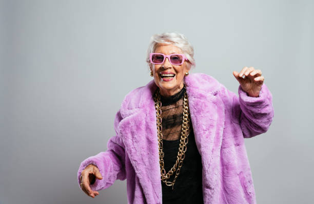 istock image of a beautiful and elegant old woman 1357727305