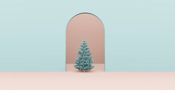 istock 3d rendering background with abstract podium and wall scene background. 1357727354