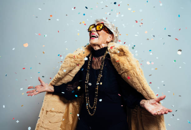 istock image of a beautiful and elegant old woman 1357727624