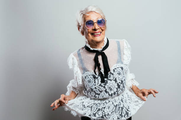 istock image of a beautiful and elegant old woman 1357727717