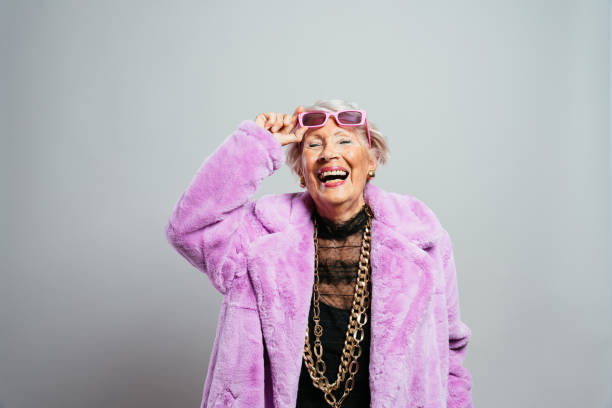 istock image of a beautiful and elegant old woman 1357728658