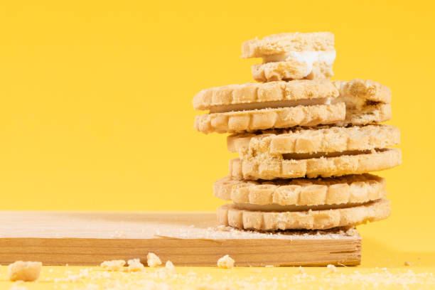 istock Delicious vanilla cookies 1357728688