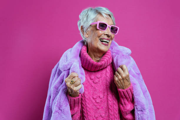 istock image of a beautiful and elegant old woman 1357728729