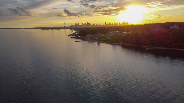 istock Clouds over Lake Ontario with downtown Toronto in the background 1357729038