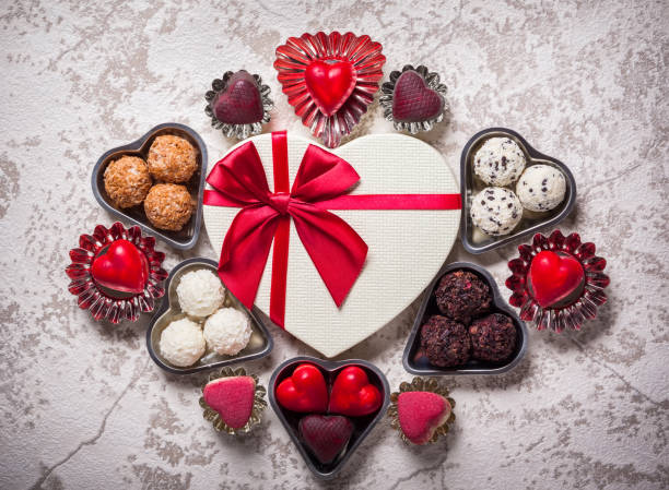 istock Gourmet chocolates for Valentine's Day 1357730917