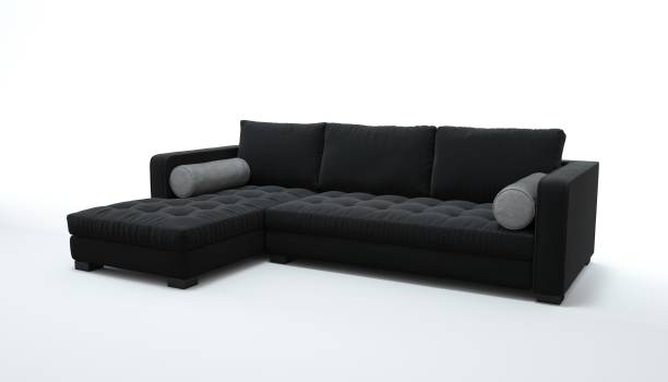 istock 3d render of a sofa on an isolated white background. 1357735135