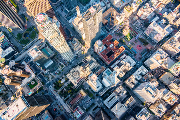 istock Above Downtown Los Angeles 1357739689