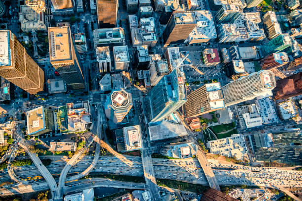 istock Above Downtown Los Angeles 1357739705