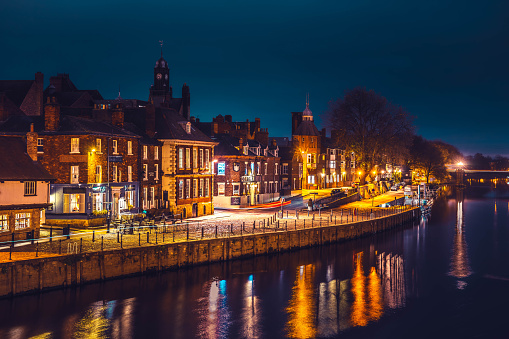 The River Ouse in York at Night