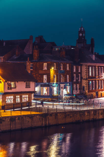 istock The River Ouse in York at Night 1357740160