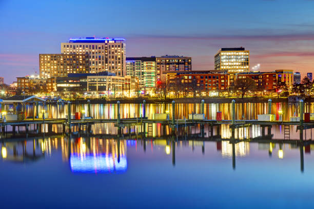 istock Assembly Square Neighborhood Skyline in Somerville 1357743114
