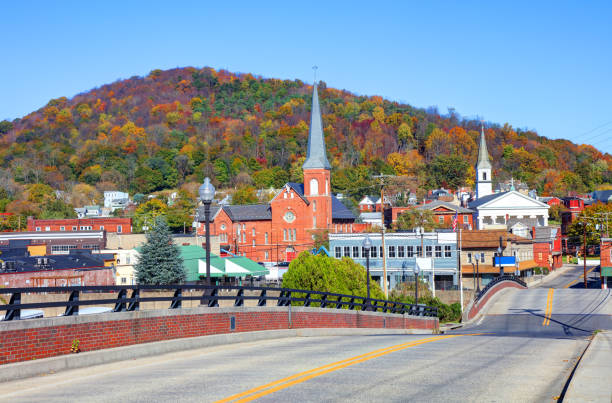 Cumberland, Maryland stock photo