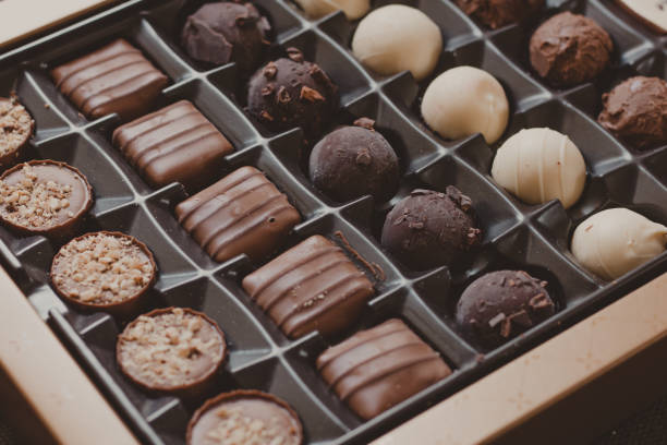 istock box of different types of chocolate 1357753329