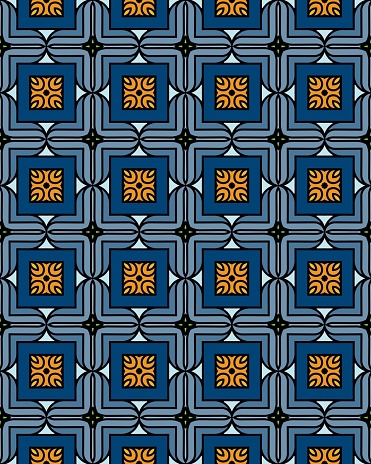Vertical seamless tile pattern