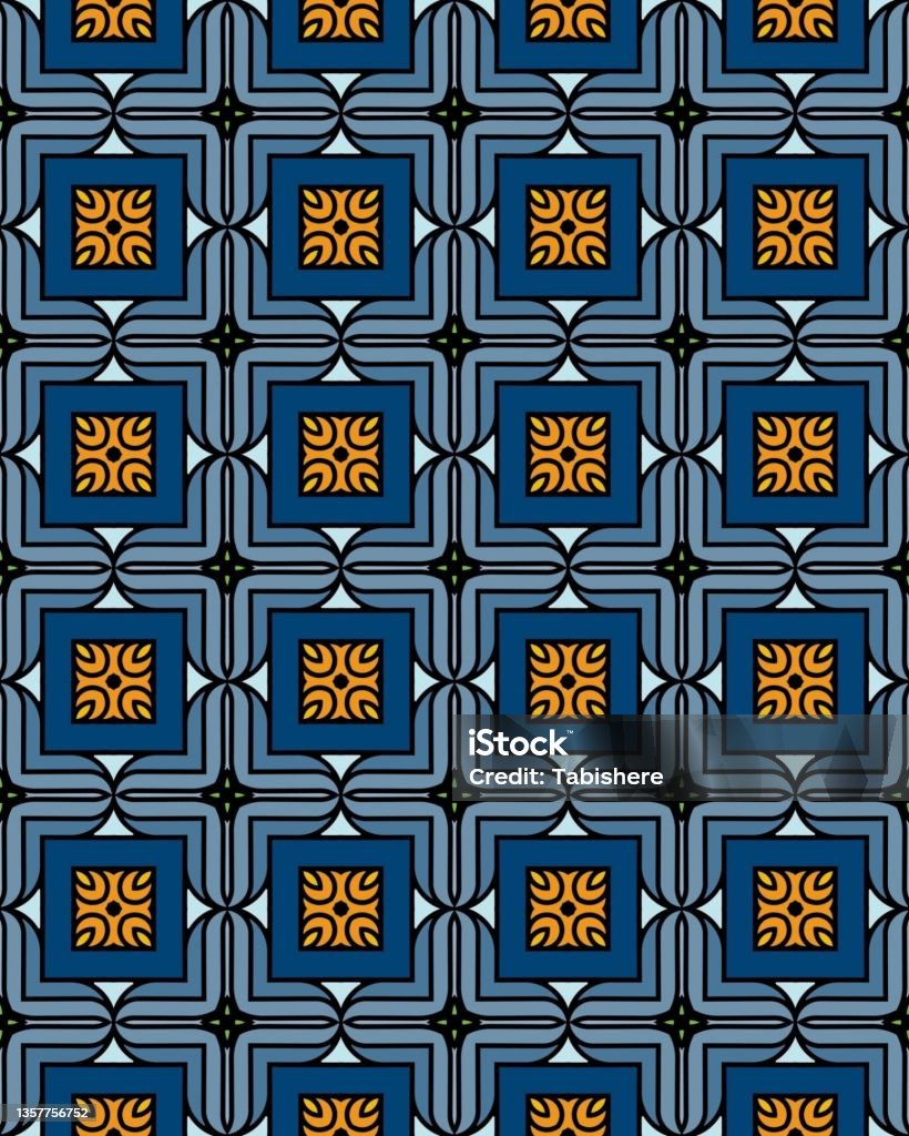 Tile Veritical Pattern A Vertical Seamless Tile Pattern Stock Illustration - Download Image ...