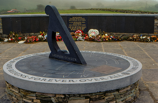 Air India Flight 182 Disaster 23 June 1985 Memorial, County Cork, Ireland.