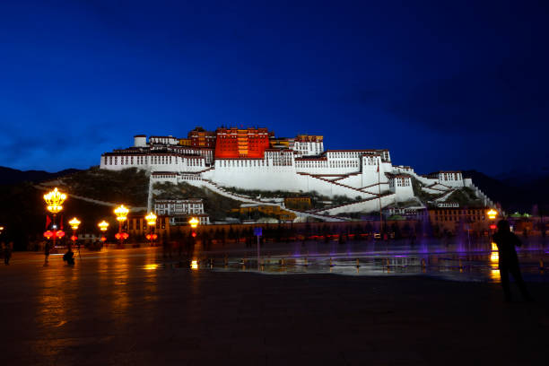istock The potala palace at night 1357772480